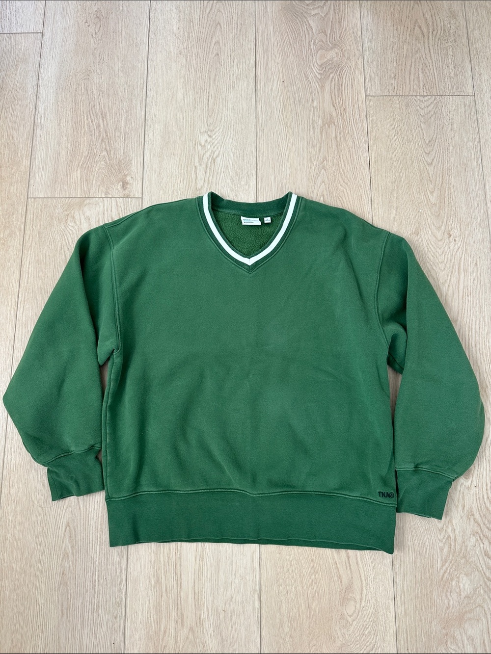 Aritzia Cozy Fleece Boyfriend V-neck Sweatshirt